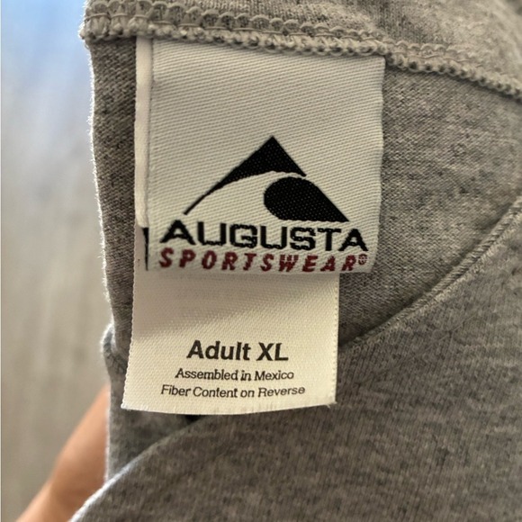 Augusta Encino Bulldogs Baseball Jersey Shirt Mens XL Gray Button Front 30 - Picture 5 of 7